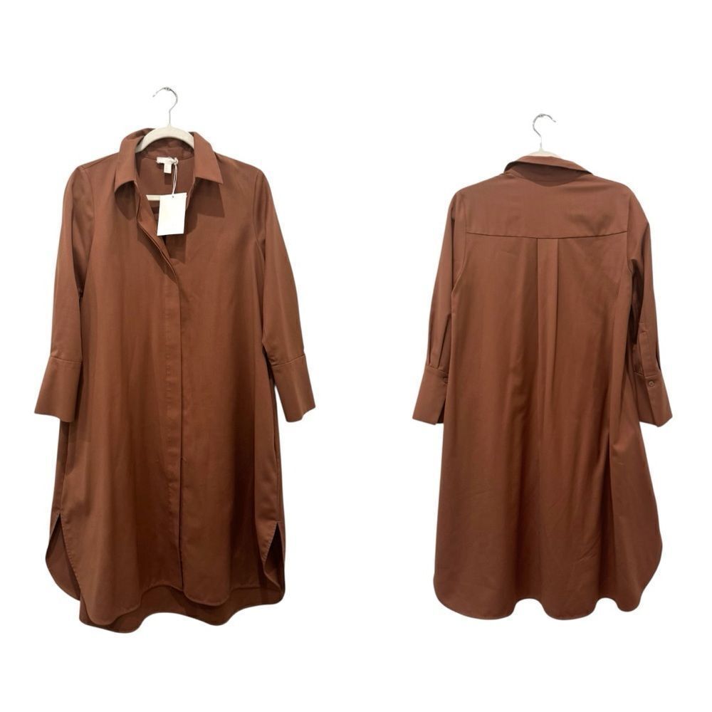 NWT COS Wool Mix Shirt Dress - Picture 11 of 14